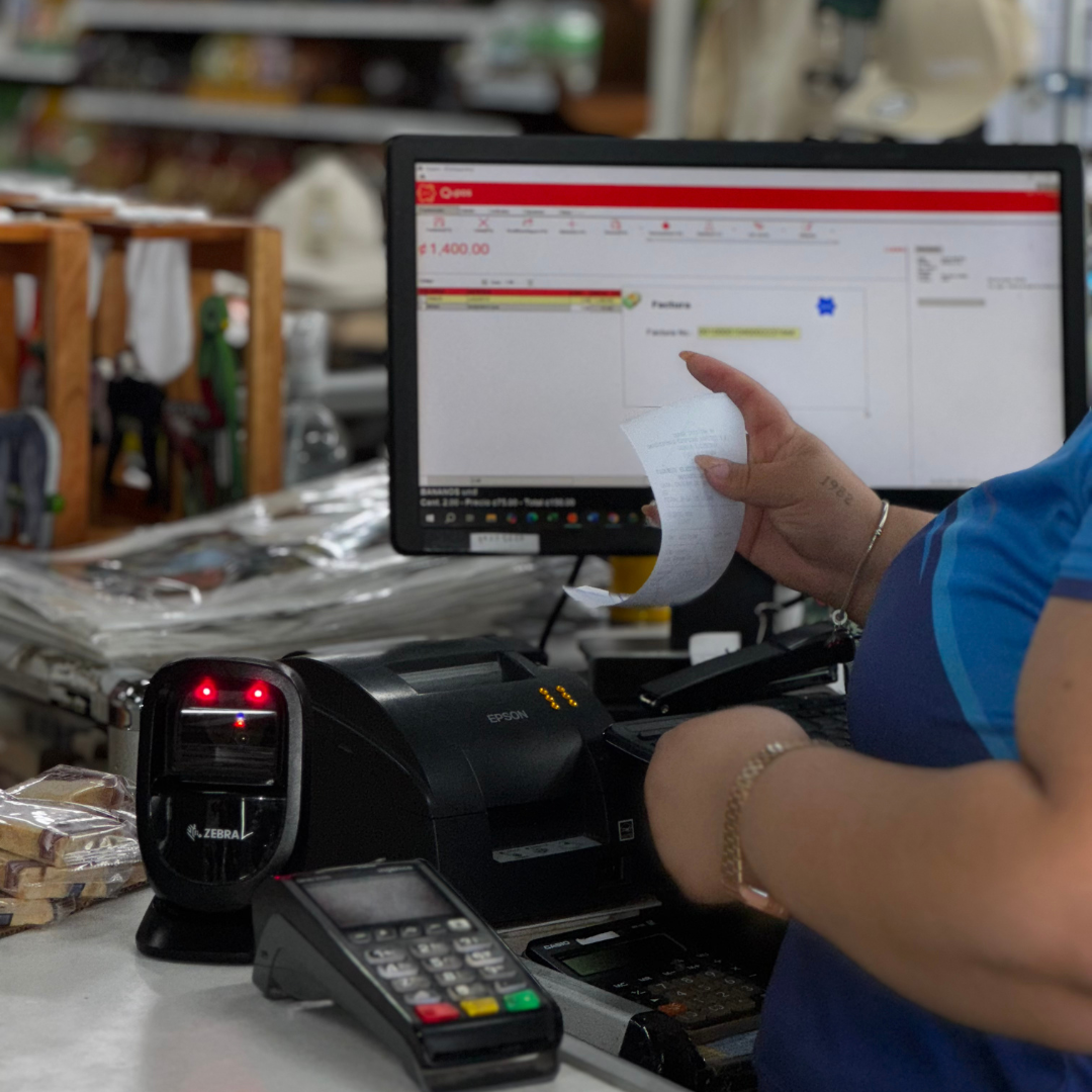 Sistema Qupos en punto de venta